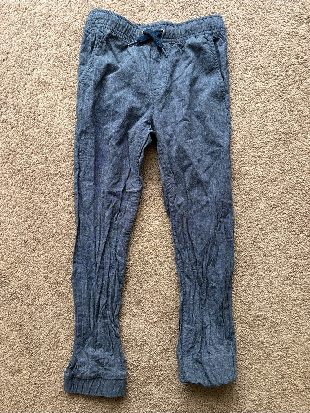 Old Navy Kids Blue Heathered Jogger Pants